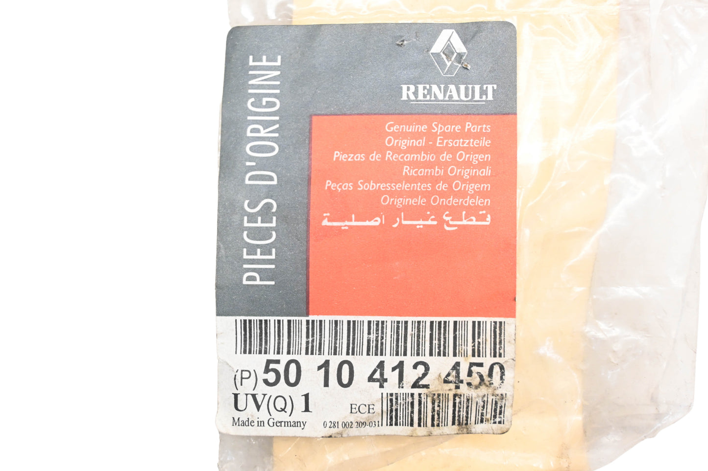 Renault 5010412450, 4103-5010412450 Temperature Sensor NOS