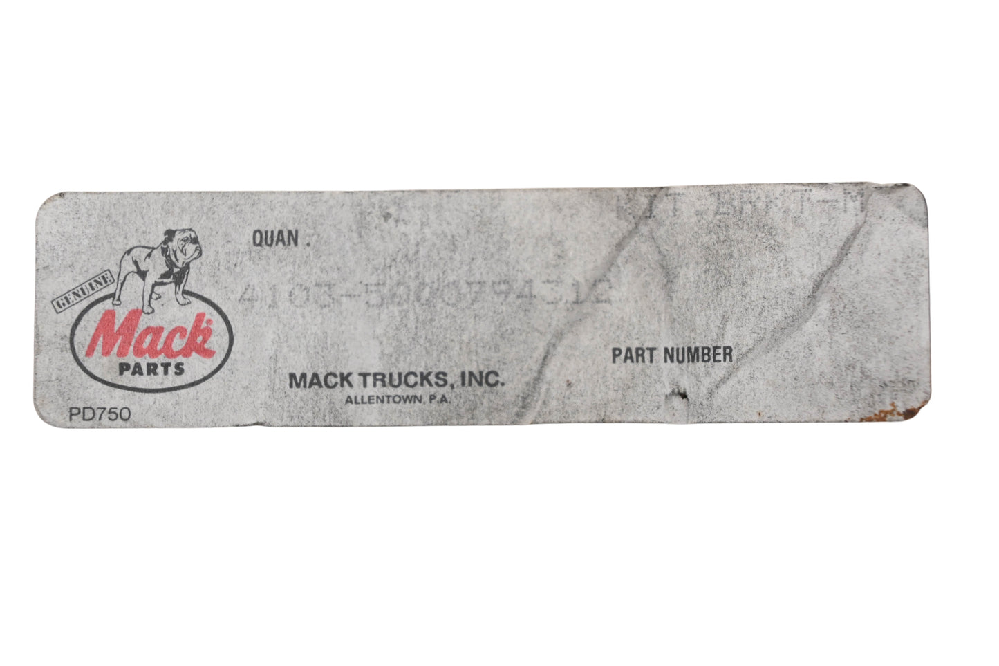 Mack 4103-5000794312, 5000794312 Bracket Kit NOS
