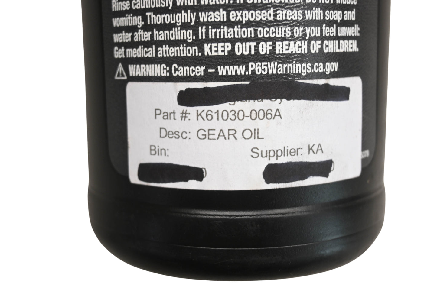 New OEM Kawasaki K61030-006A SAE 80W-90 Gear Oil 1qt/32oz NOS