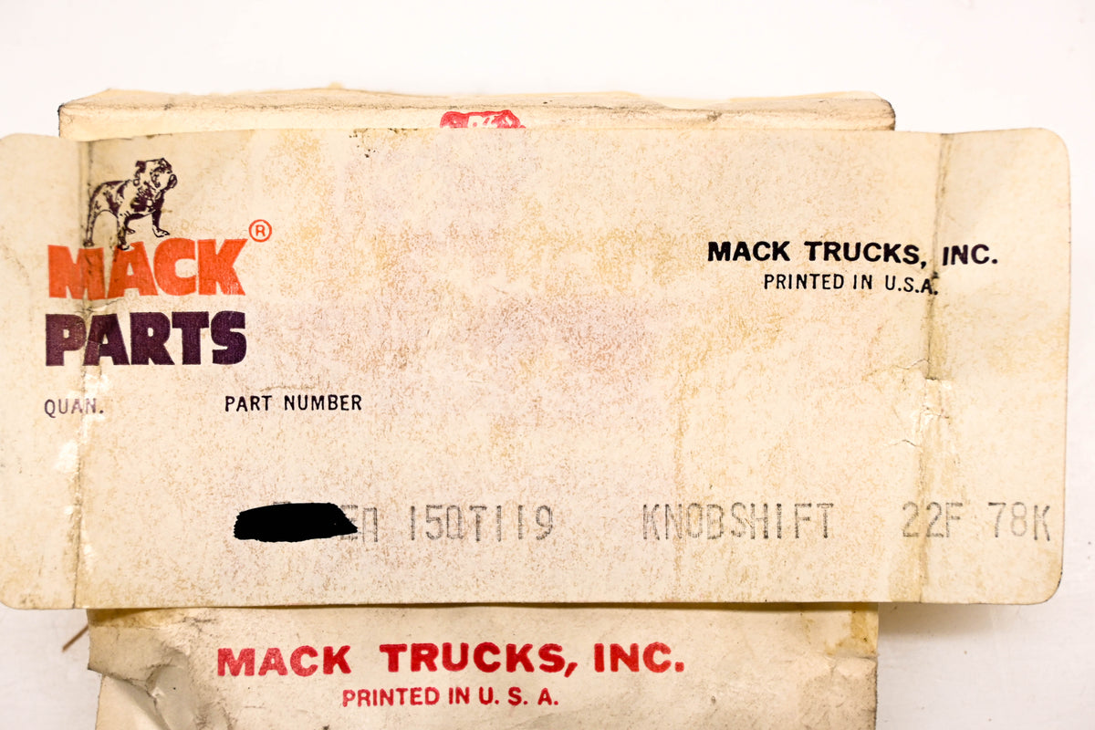Mack 15QT119 Shift Knob Clips Qty 2 NOS