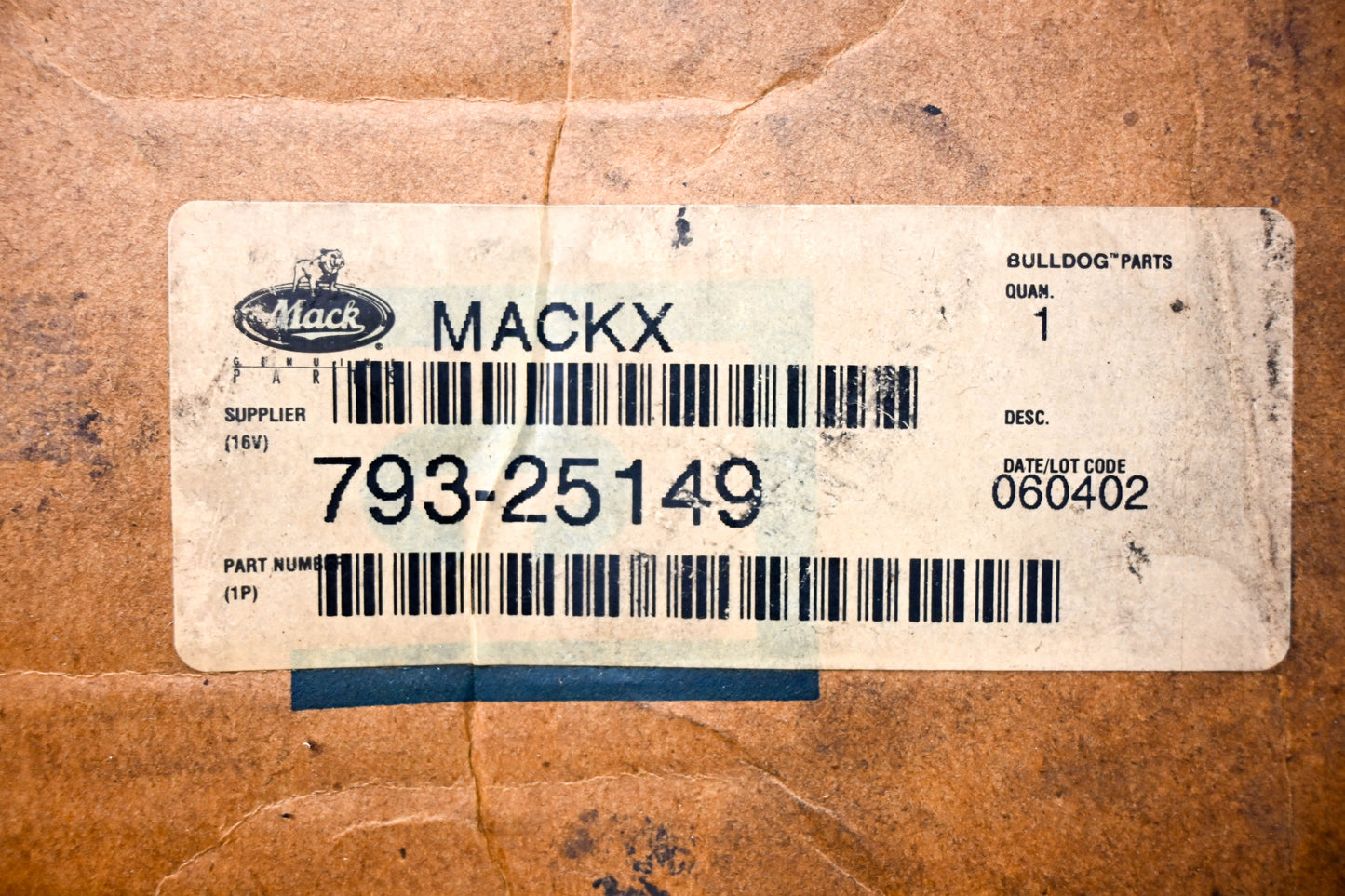 Mack 793-25149 Compressor NOS