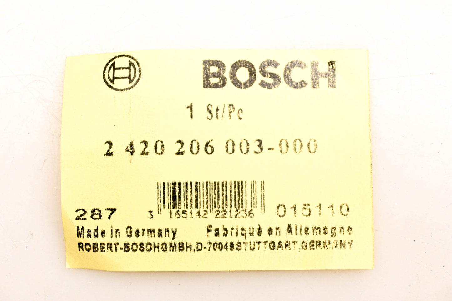 Bosch 2420206003-000 Sealing Ring NOS