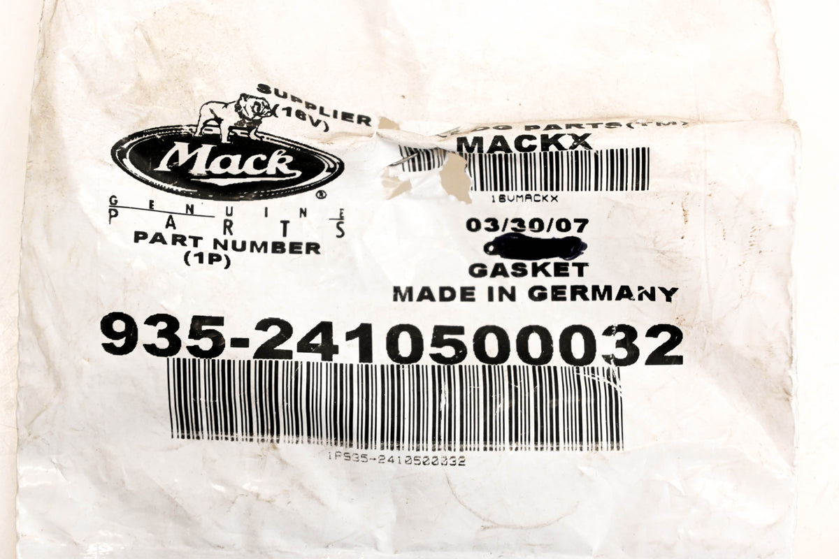 Mack 935-2410500032 Gasket NOS