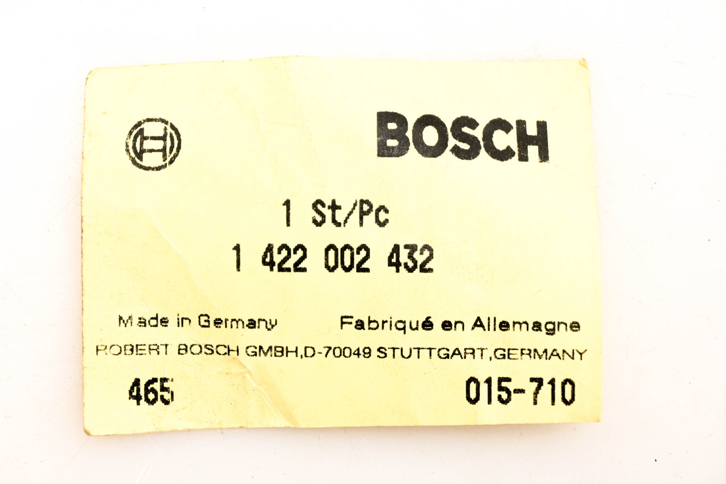 Bosch 935-1422002432 Adjusting Lever NOS