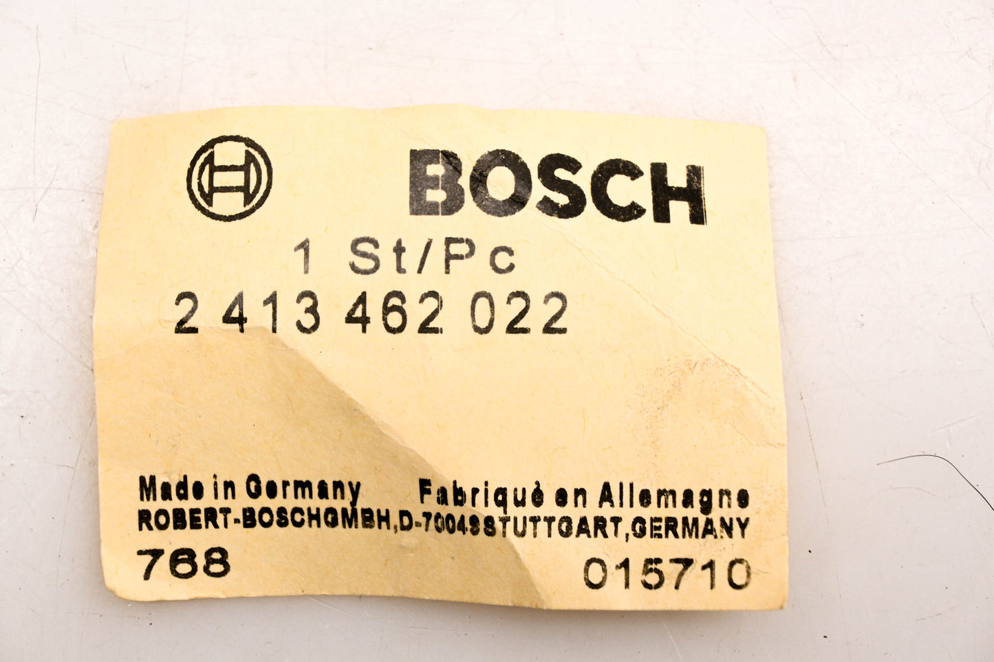 Bosch 2413462022, 935-2413462022 Plug NOS