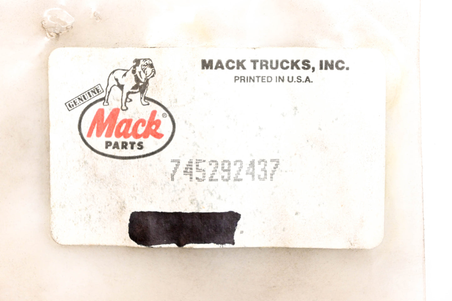 Mack 745292437 O-Ring NOS