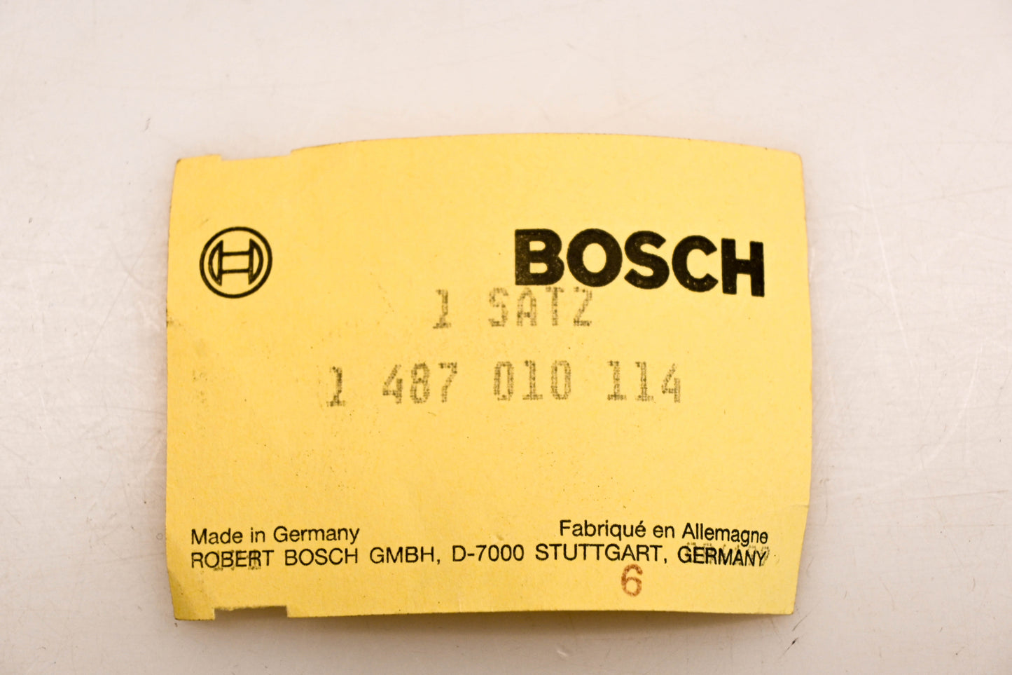Bosch 1487010114, 935-1487010114 Repair Kit NOS