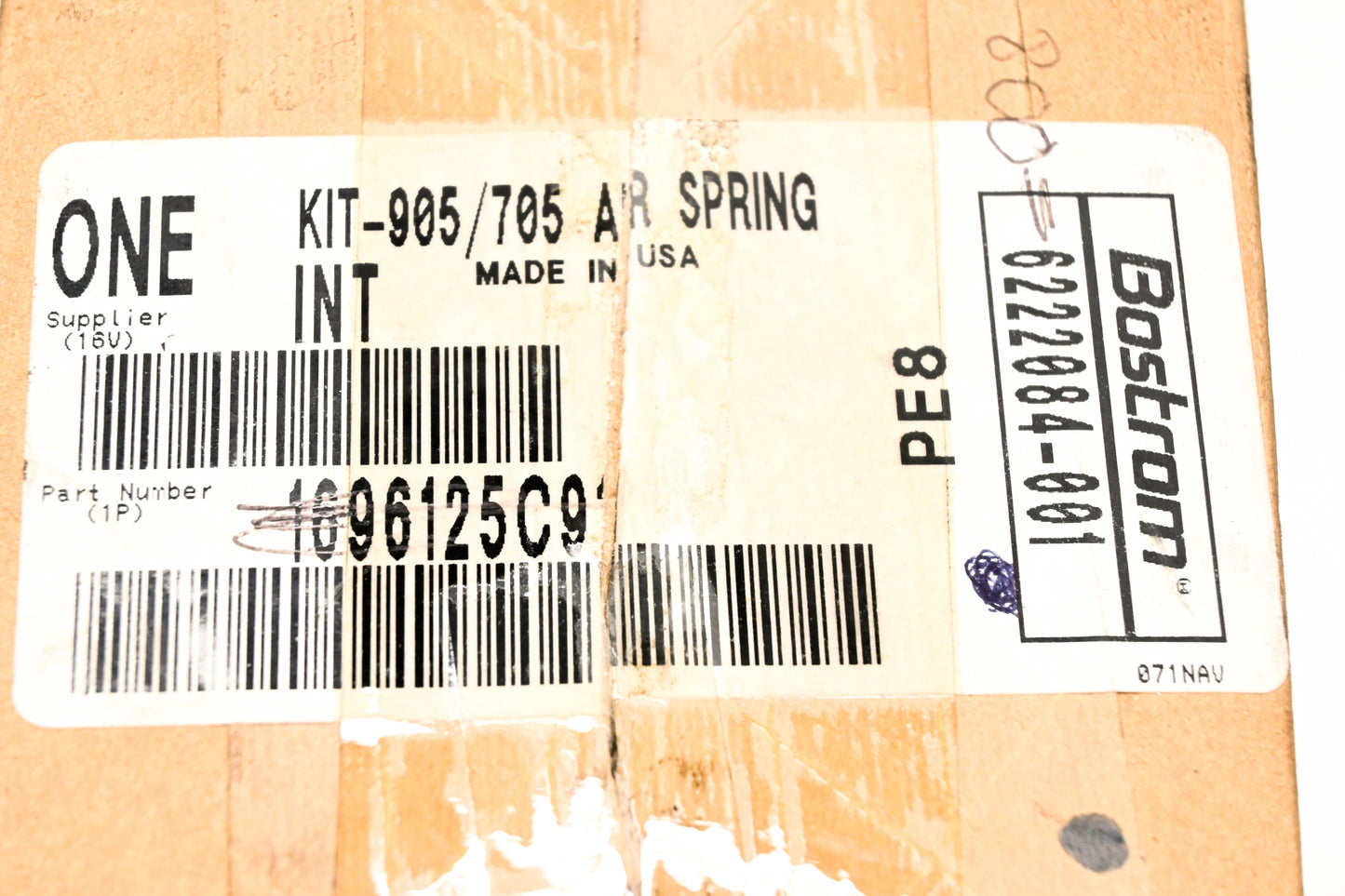 Bostrom 6222084-001, 579-080-196-00000, 1201542-01 Air Spring Seal NOS
