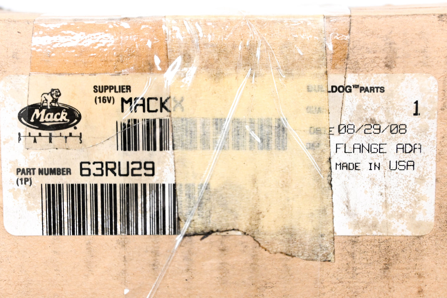 Mack 63RU29 Flange Adapter NOS