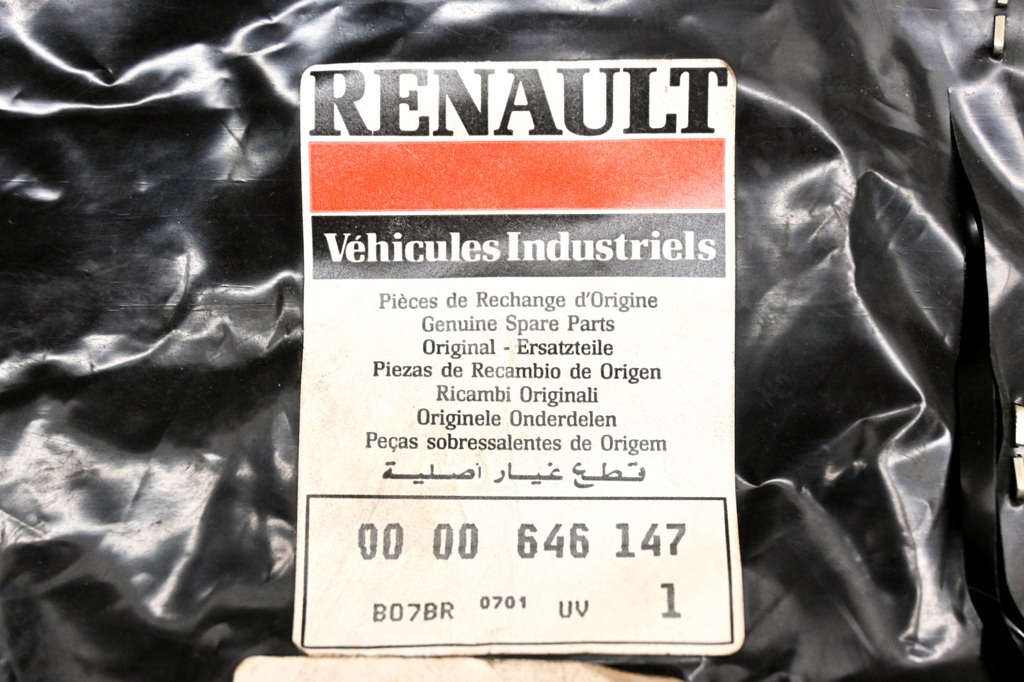 Renault 0000646147, 4103-646147 Mack Rubber Strap NOS