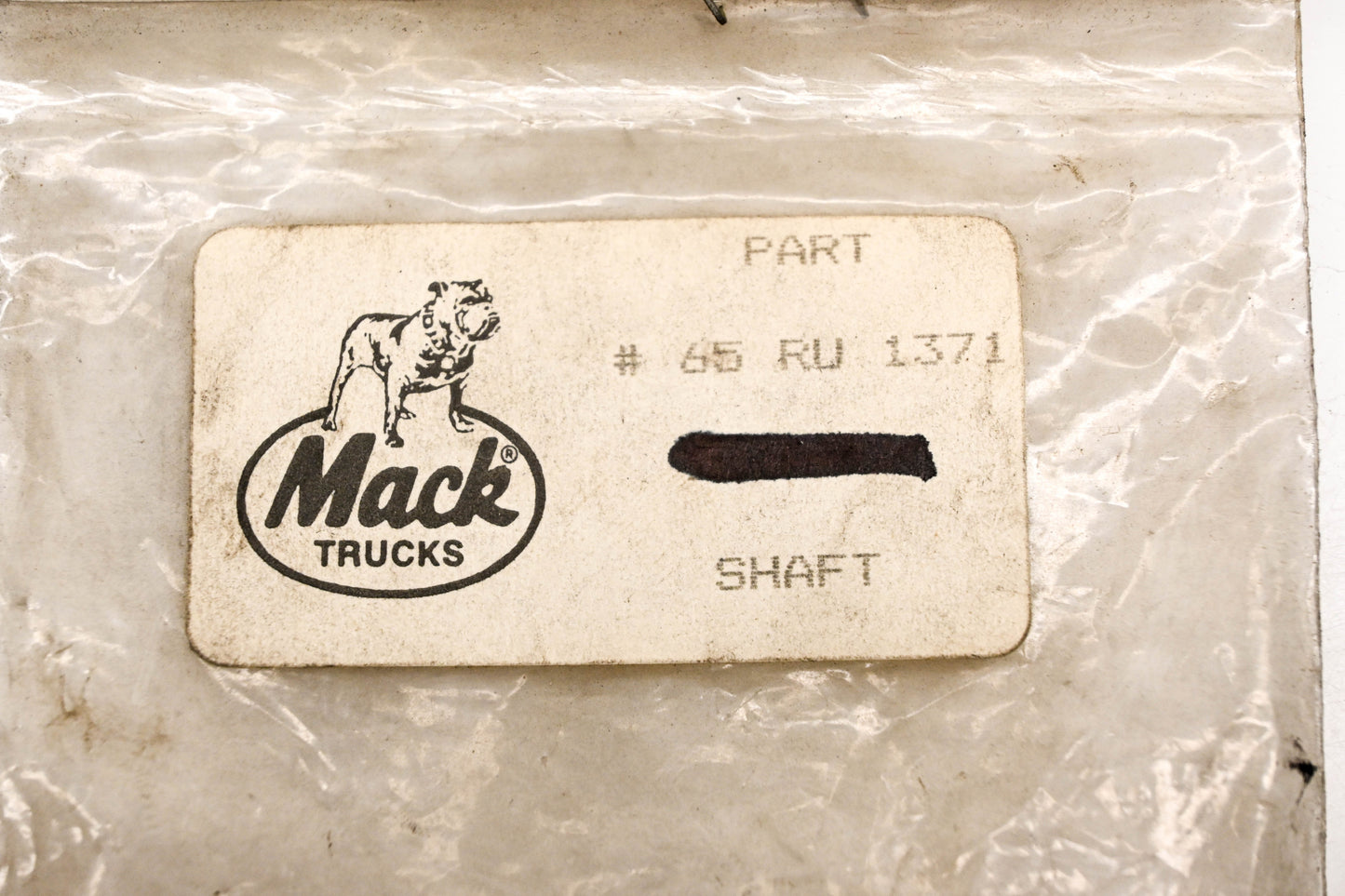 Mack 65RU1371 Shaft NOS