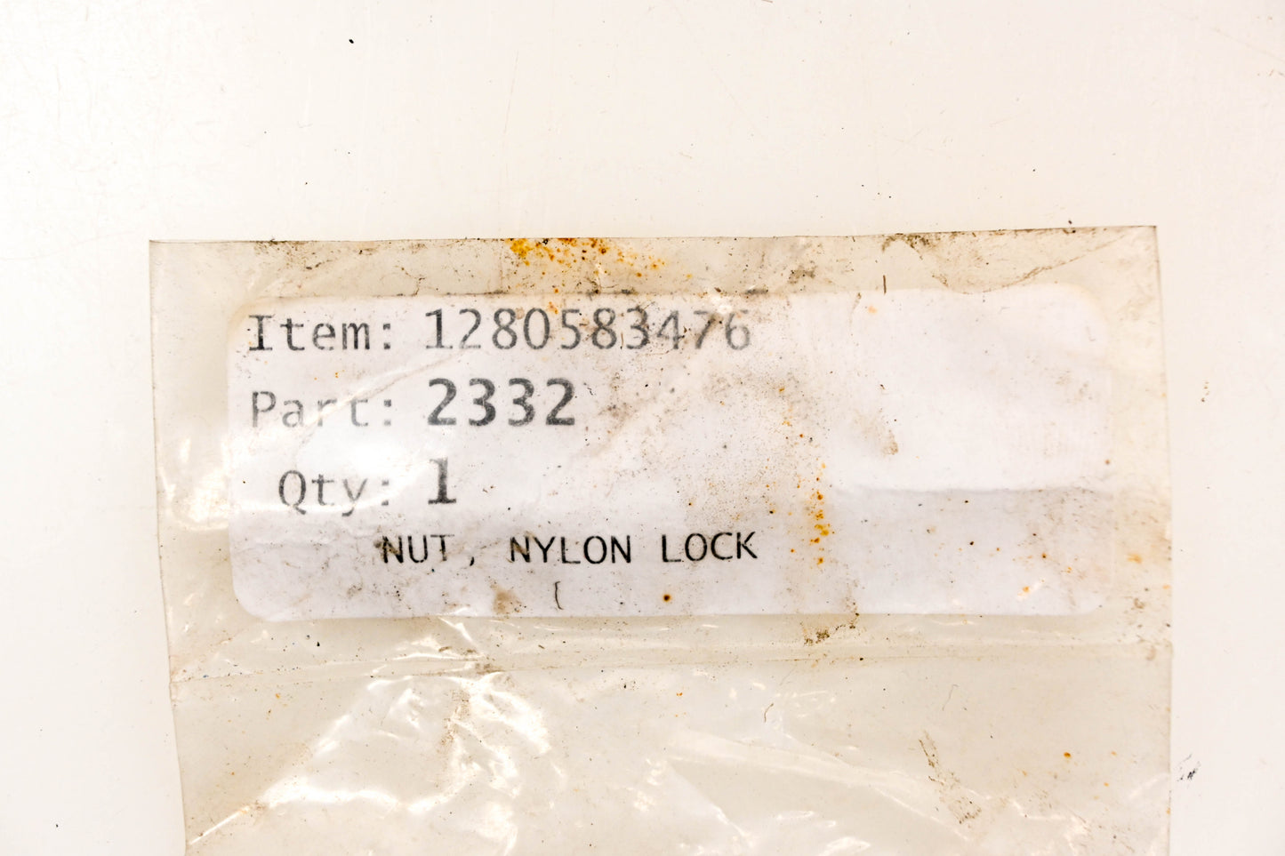 Texas Pnuematic Tools 2332, 1280583476 Nylon Lock Nut NOS