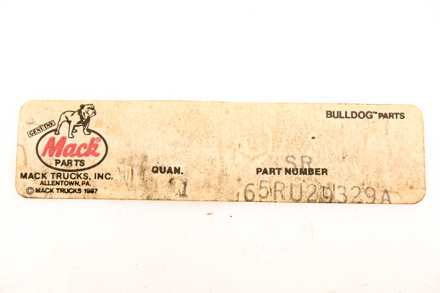 Mack 65RU29329A Shaft NOS