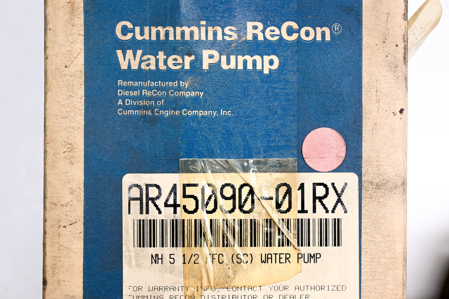 Cummins AR45090-01RX Water Pump NOS