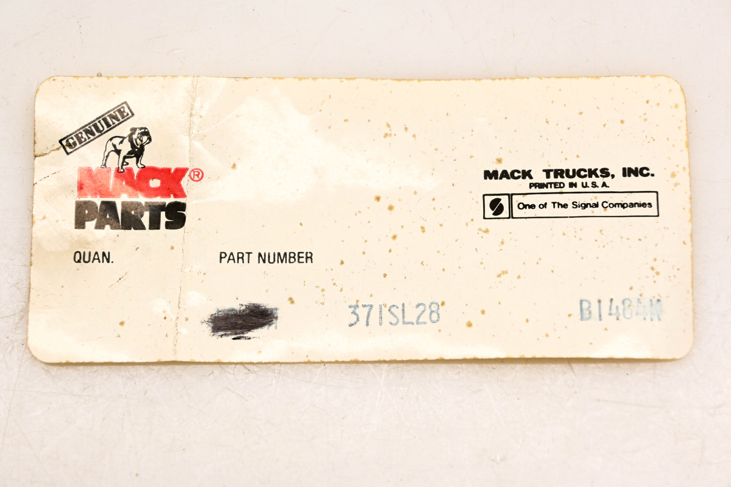 Mack 371SL28 Oil Seal NOS