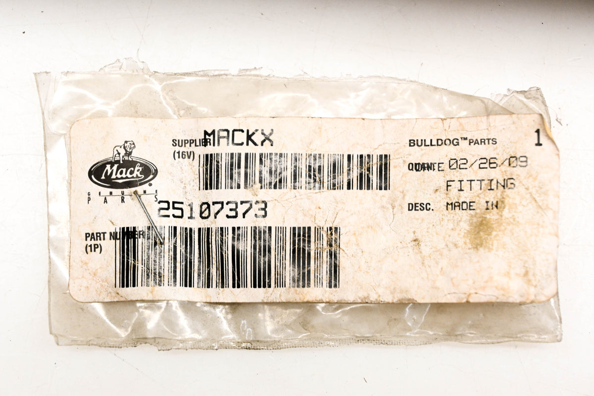 Mack 25107373 Elbow Fitting NOS