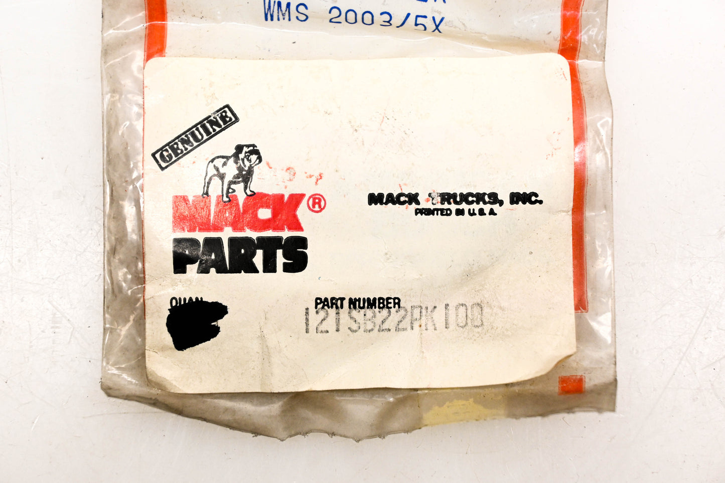 Mack 121SB22 Gaskets Qty 2 NOS