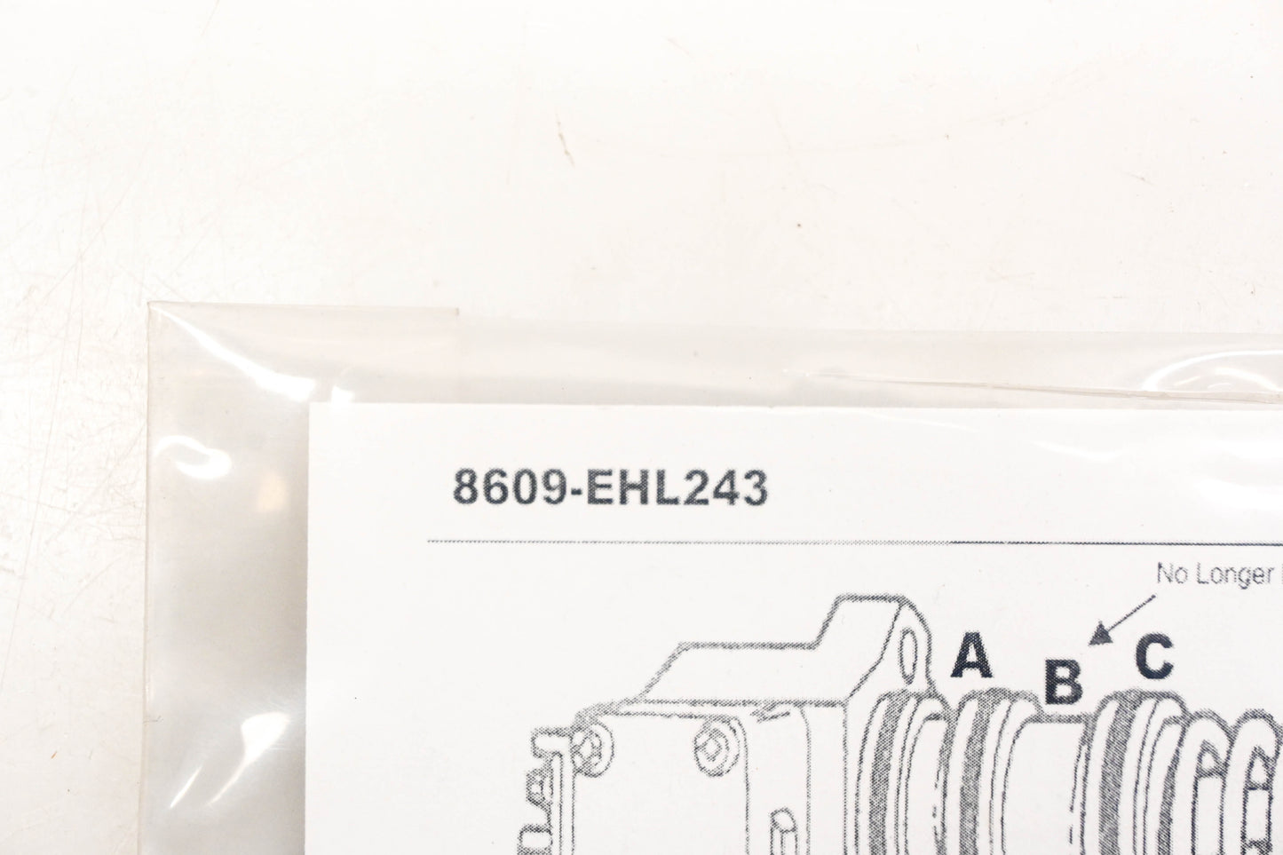 Mack 8609-EHL243 E-Tech Pump O-Ring Kit NOS