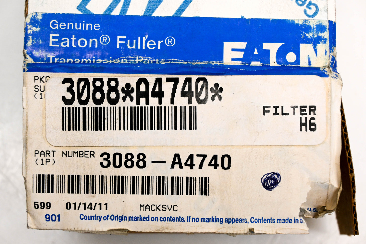 Mack 3088-A4740 Air Filter Regulator NOS