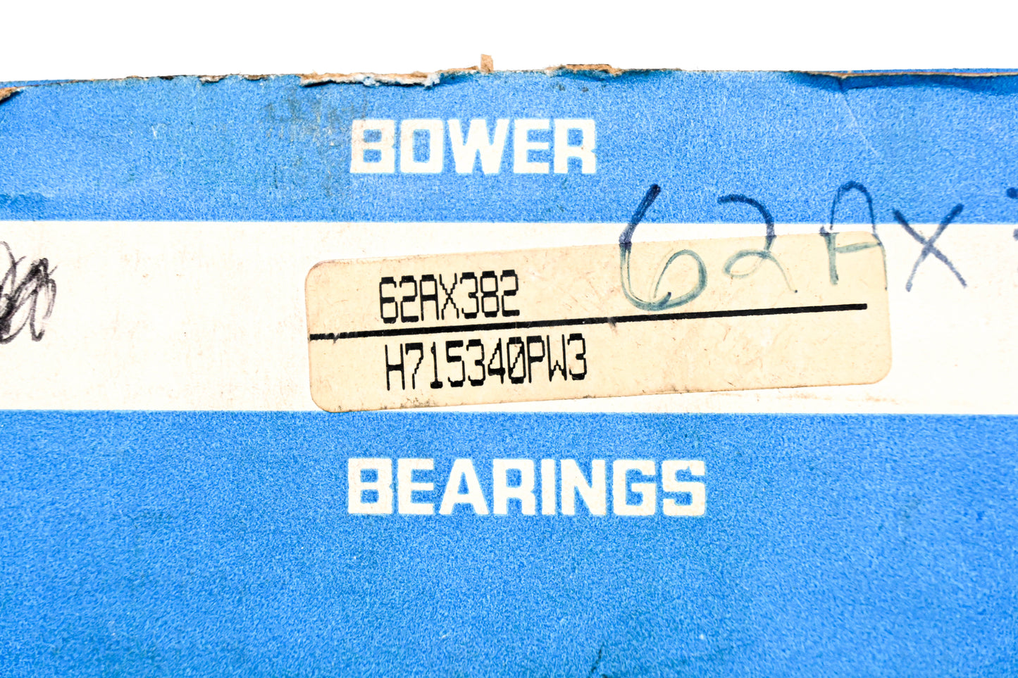 Mack 62AX382, H715340PW3 Bower Bearing NOS