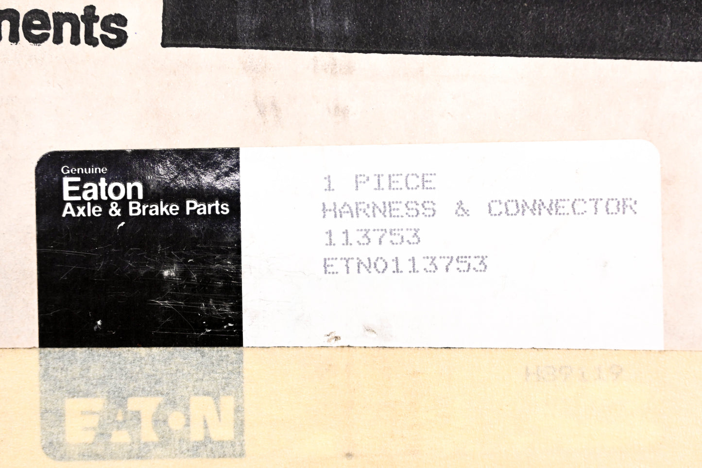 Eaton ETN01137753, 2719-113753 Two Speed Wiring Harness NOS
