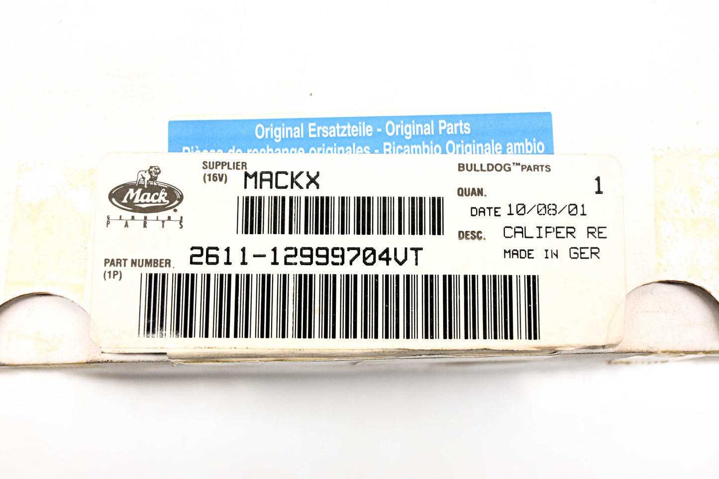 Mack 2611-12999704VT Caliper Rebuild NOS