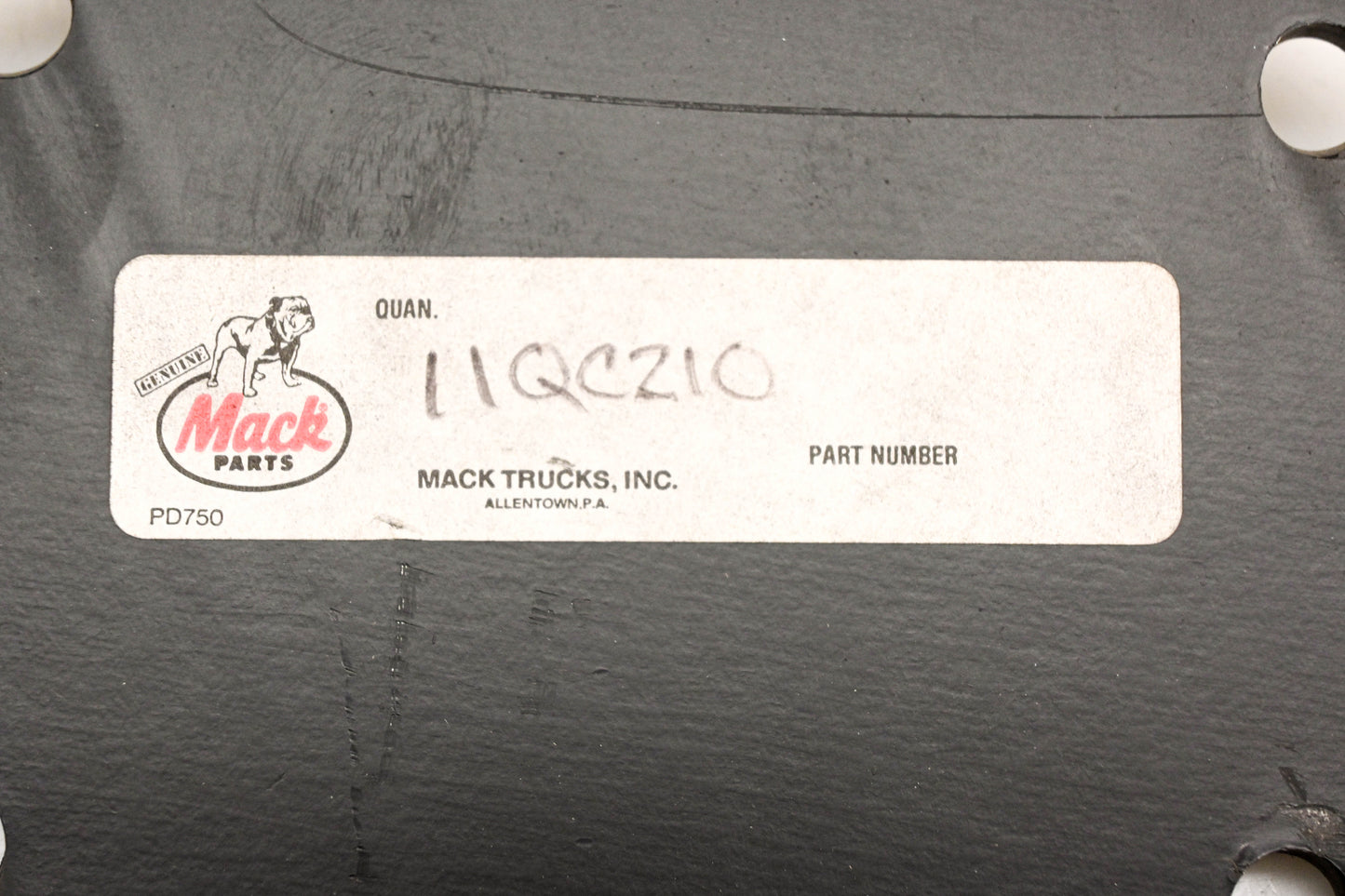 Mack 11QC210 Bracket NOS