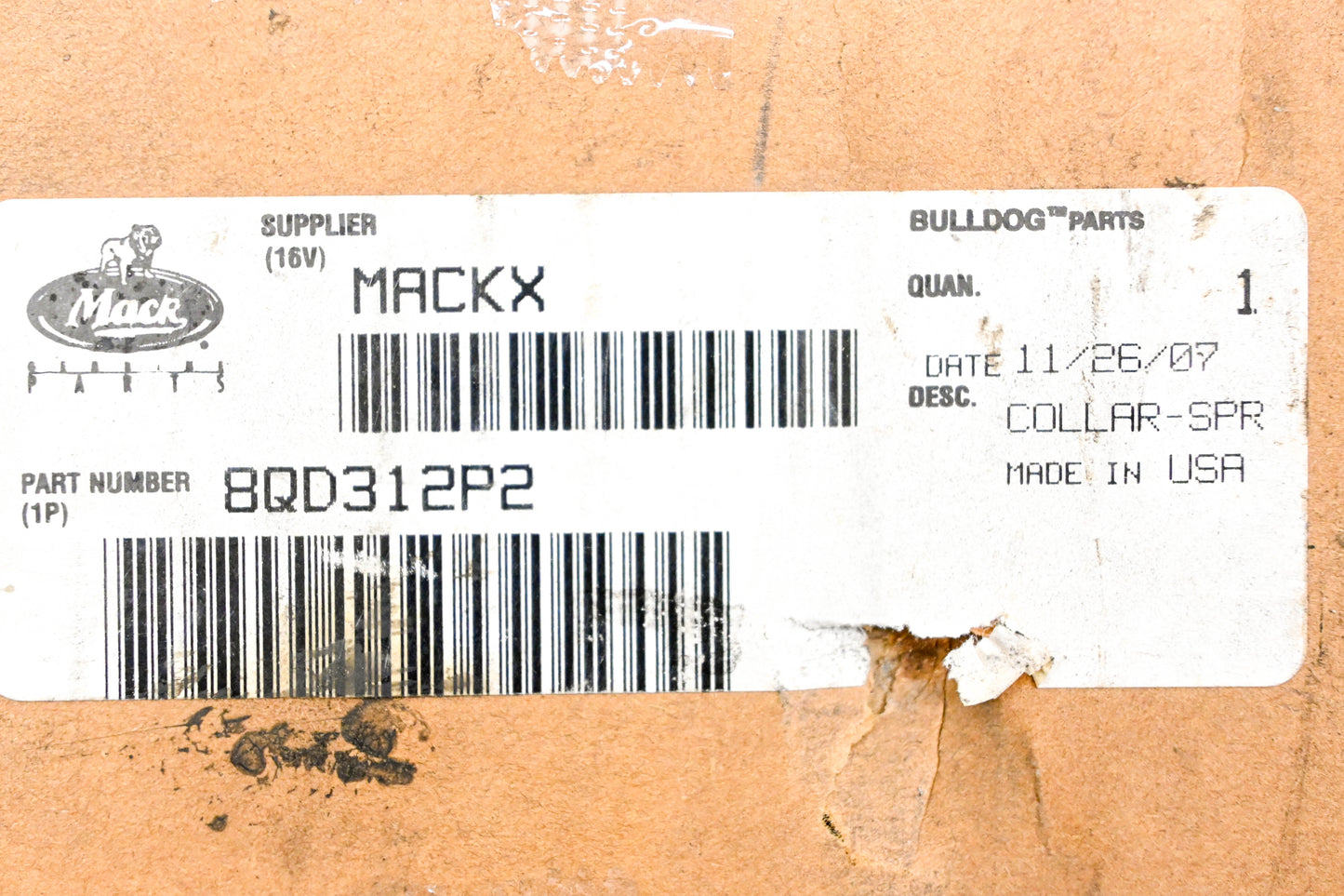 Mack 8QD312P2 Collar NOS