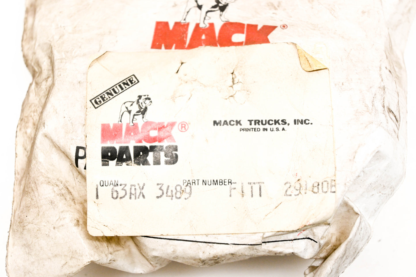 Mack 63AX3489 Pipe Fitting NOS