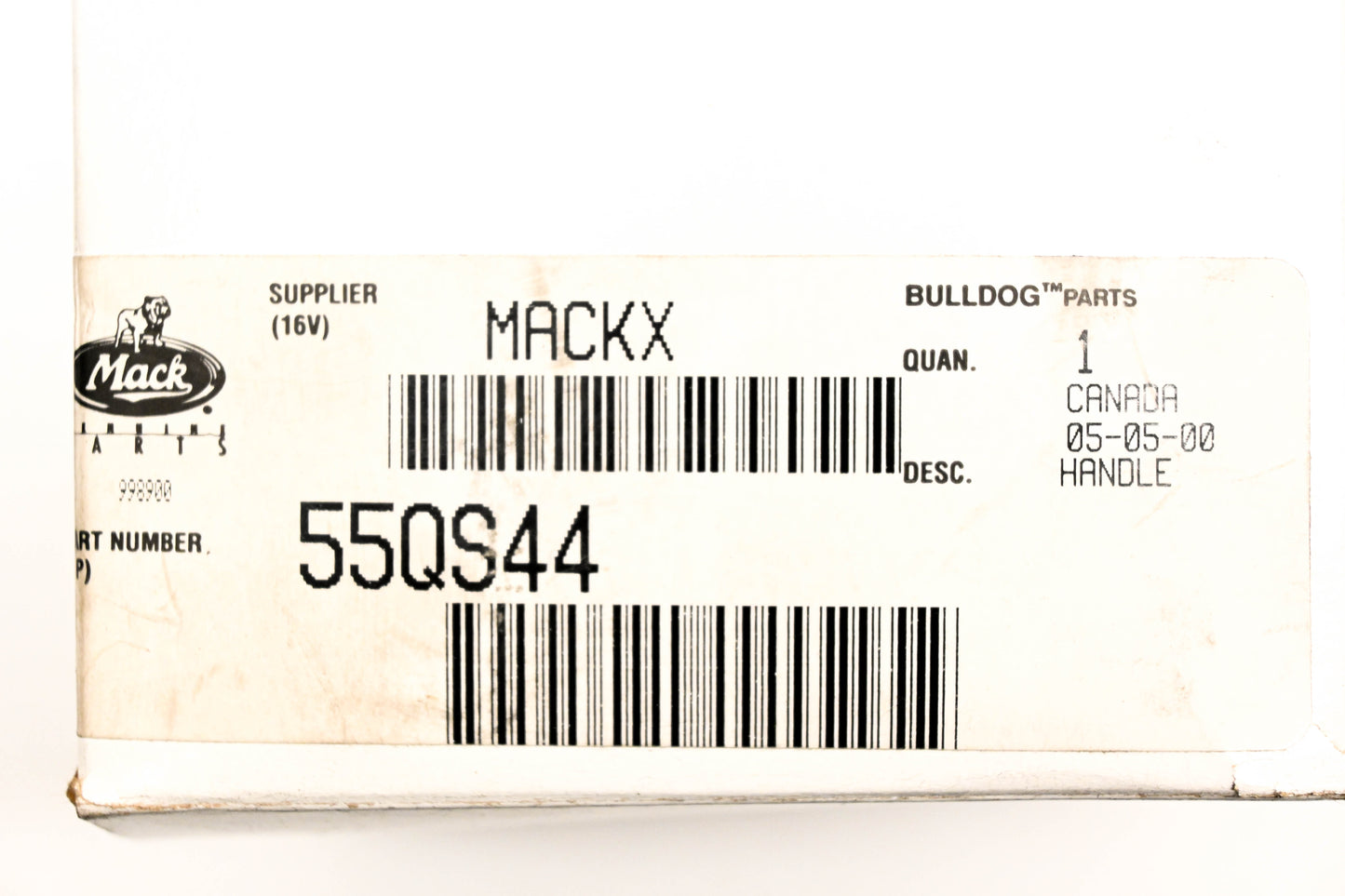 Mack 55QS44 Door Handle NOS