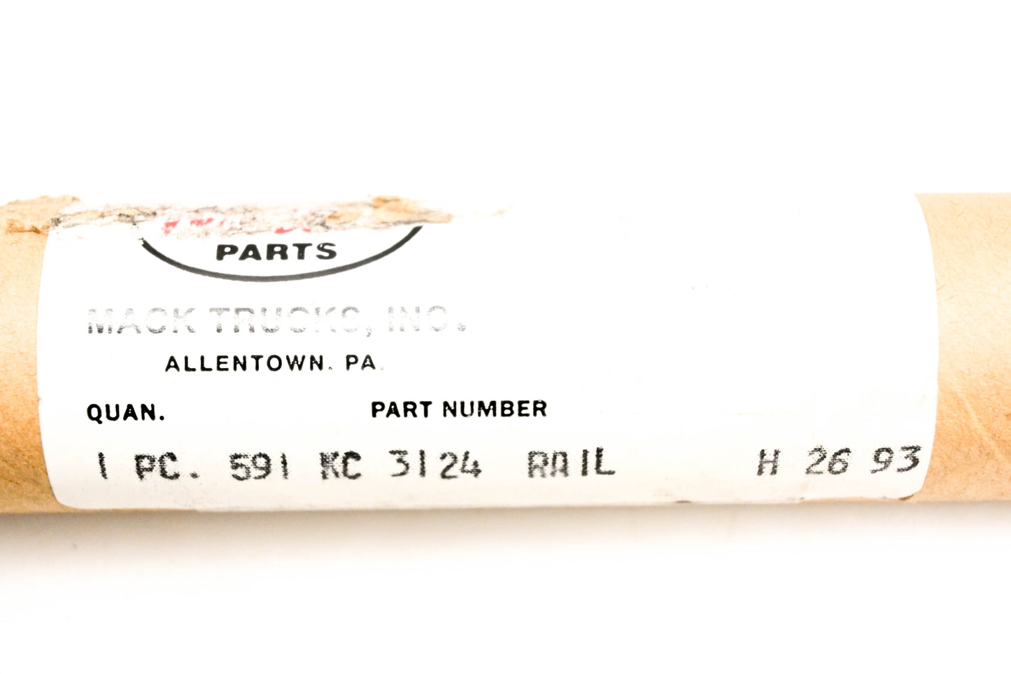 Mack 591KC3124 Shift Rail NOS