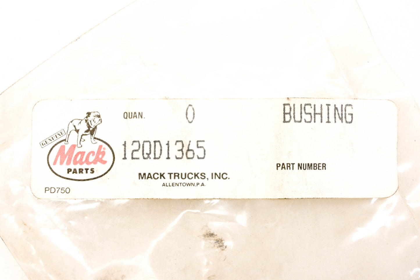 Mack 12QD1365 Bushing NOS