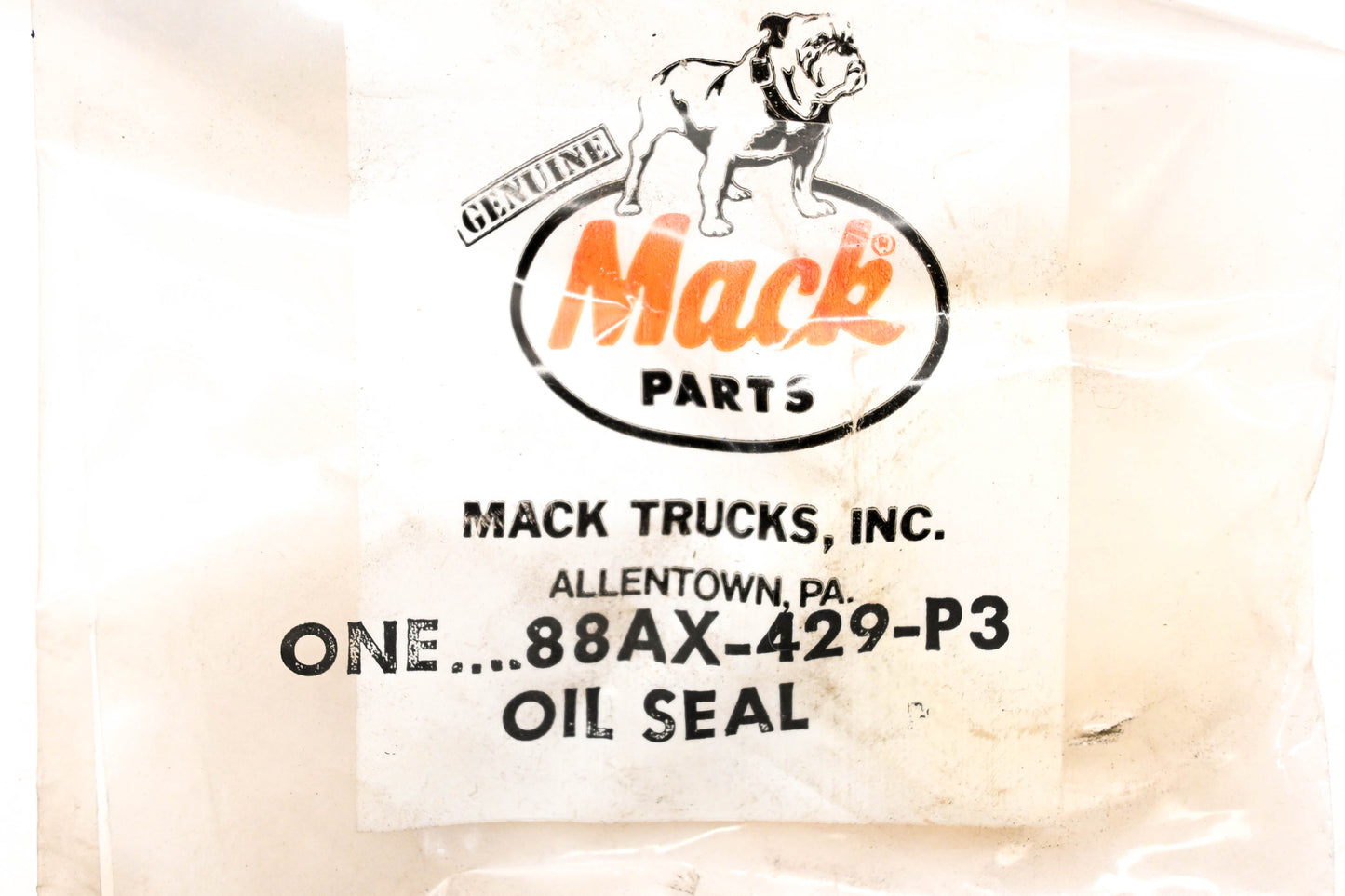Mack 88AX429P3 Oil Seal NOS