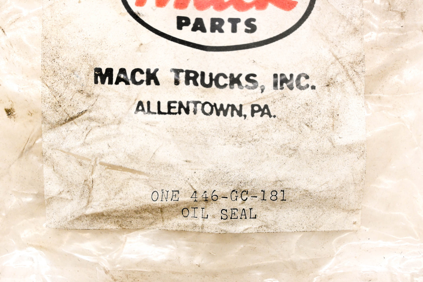 Mack 446GC181 Oil Seal NOS
