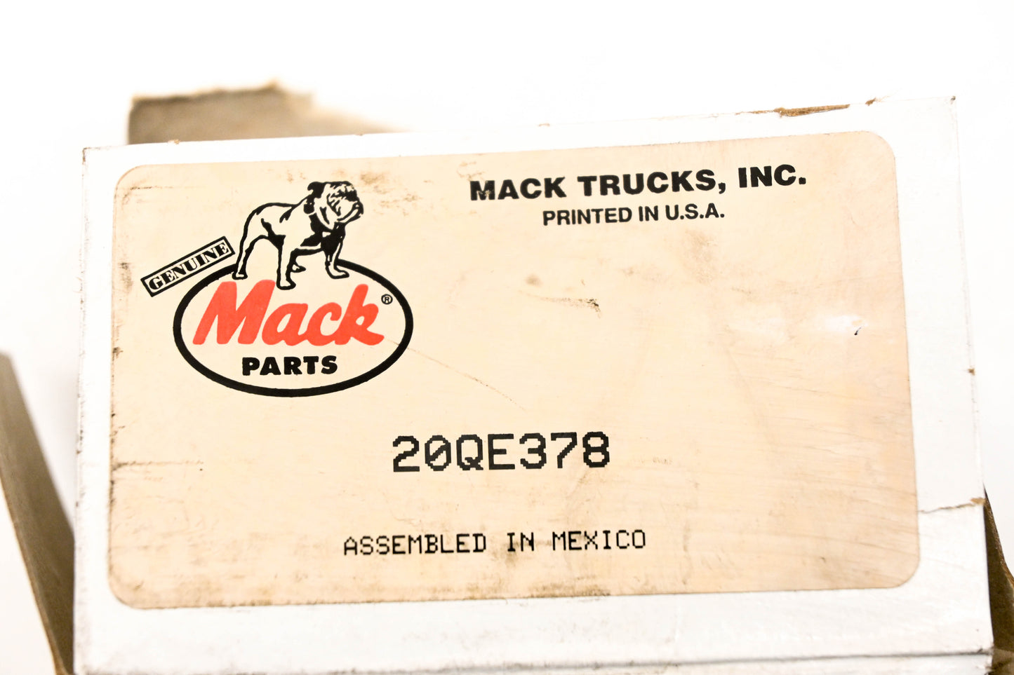 Mack 20QE378 Check Valve Kit NOS