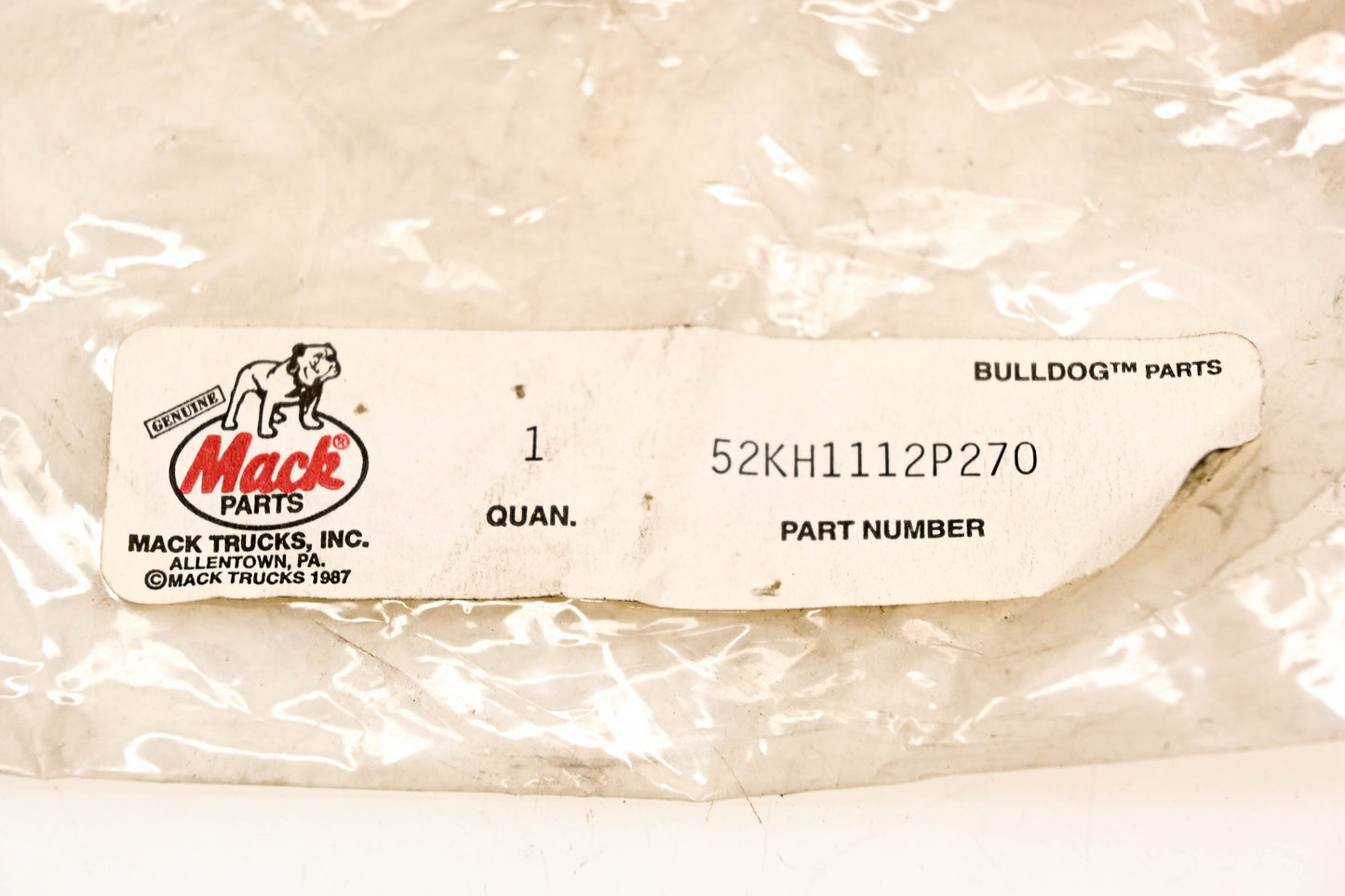 Mack 52KH1112P270 Spacer NOS