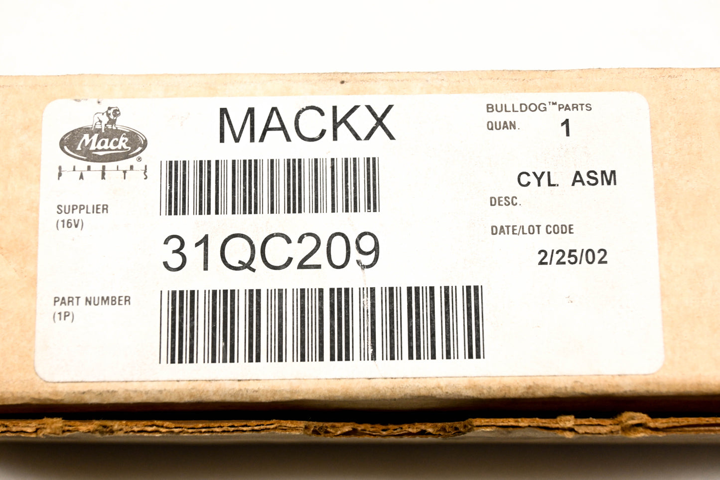 Mack 31QC209 Cylinder Piston NOS