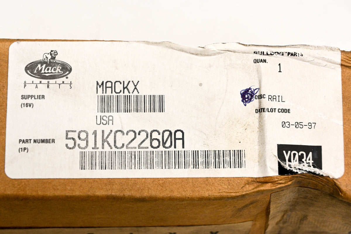 Mack 591KC2260A Shift Rail NOS