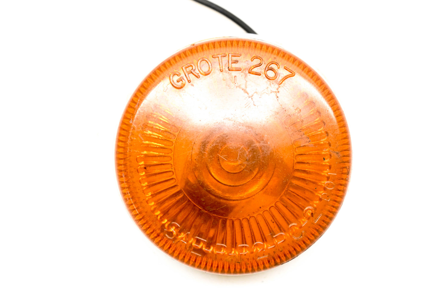 Grote 267 Amber 2.5" Round Lamp Assembly
