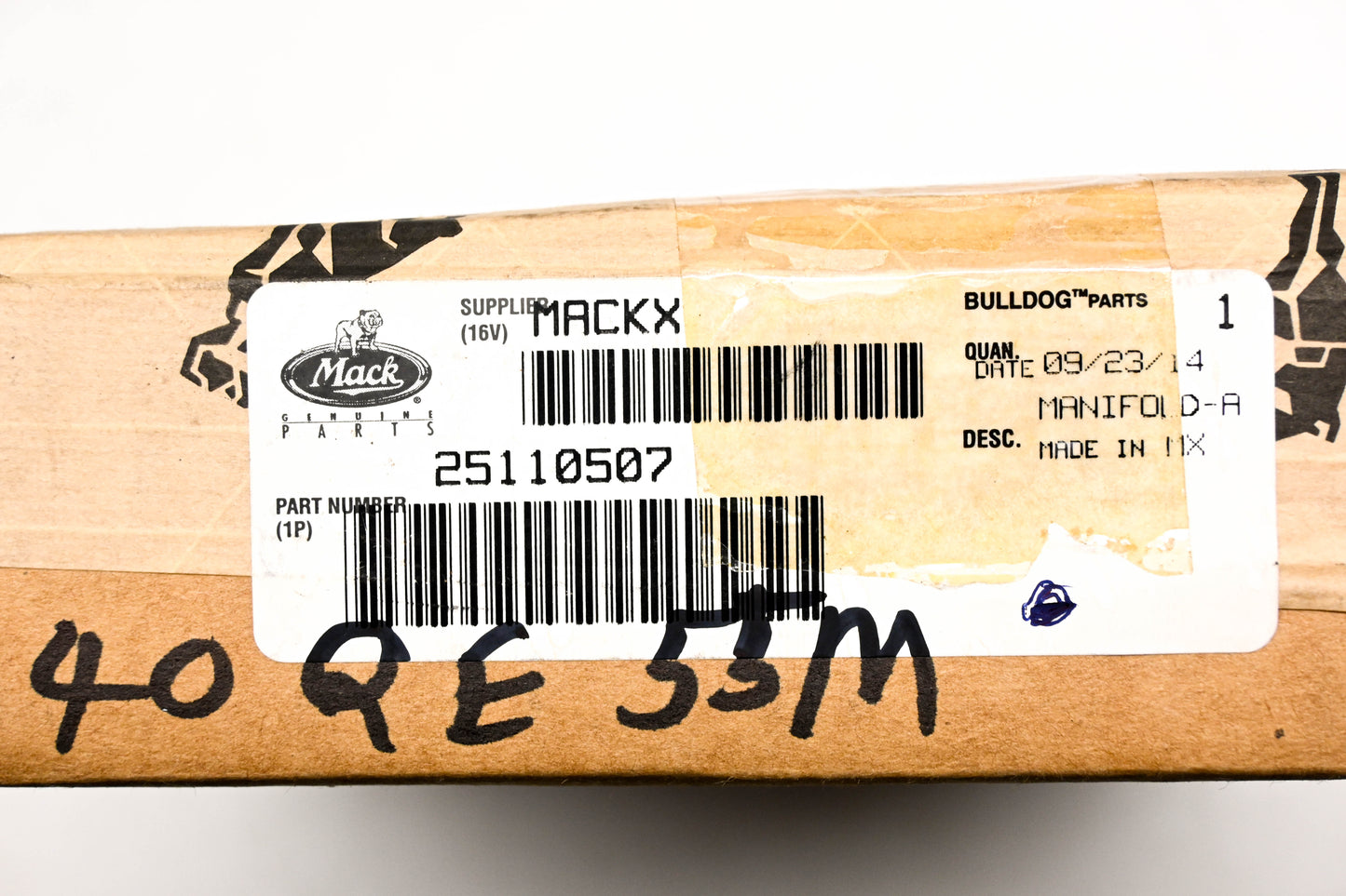 Mack 25110507 Air Brake Manifold NOS