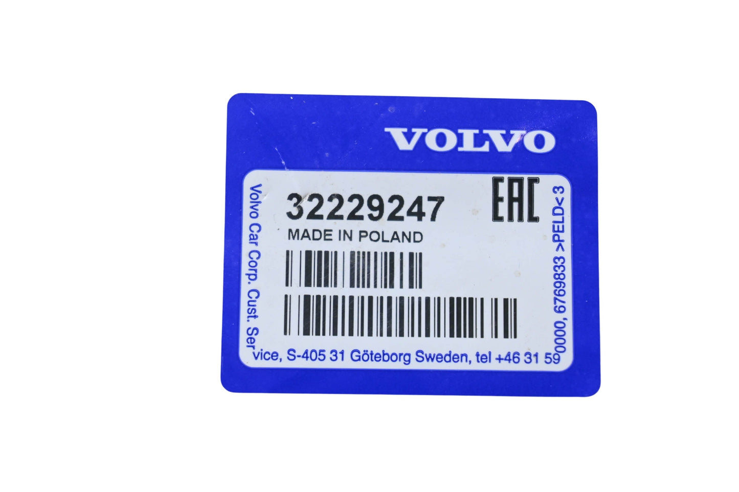 Volvo 32229247 Sealing Strip NOS