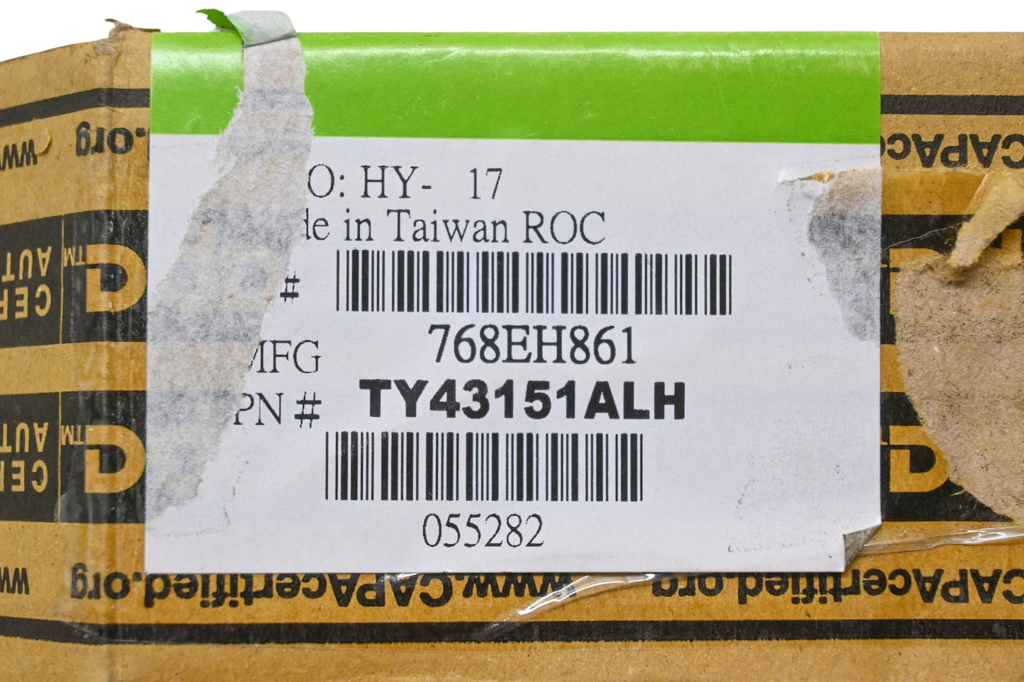 Hyuix TY43151ALH Bumper Side Support NOS