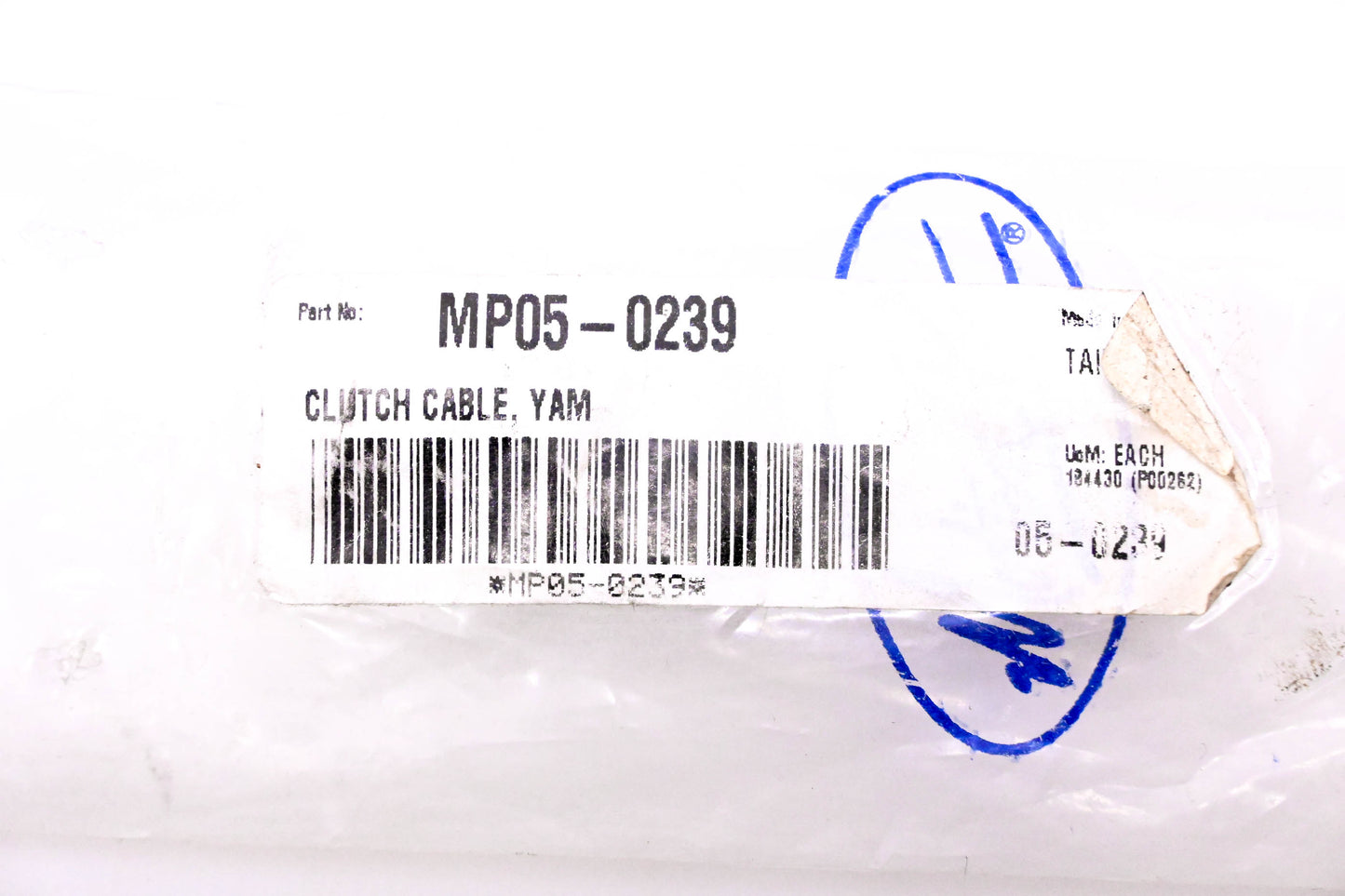 Motion Pro MP05-0239 Yamaha Clutch Cable NOS