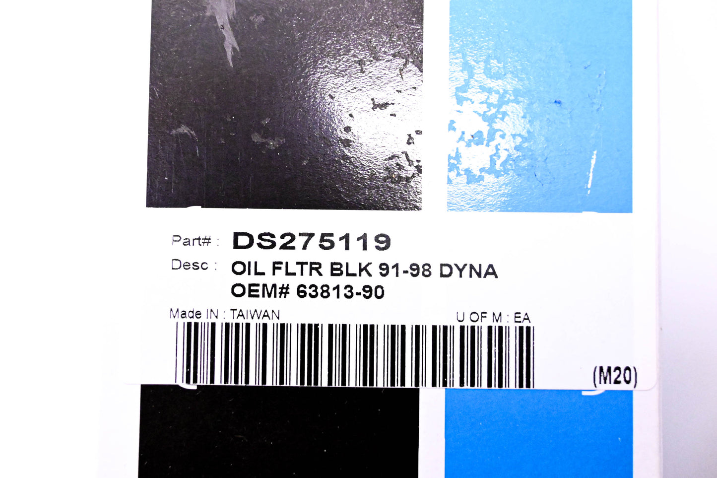 Drag Specialties DS275119, 63813-90 Oil Filter NOS