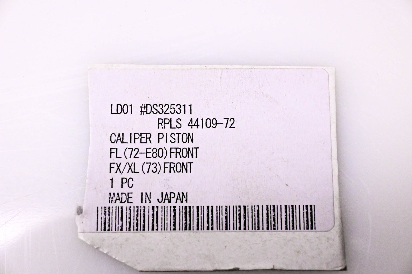 Drag Specialties DS325311, 44109-72 Caliper Piston NOS