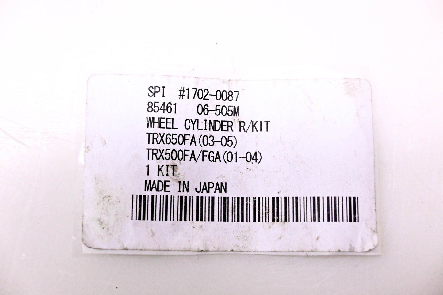 Moose Utility Division 1702-0087 Wheel Cylinder Repair NOS