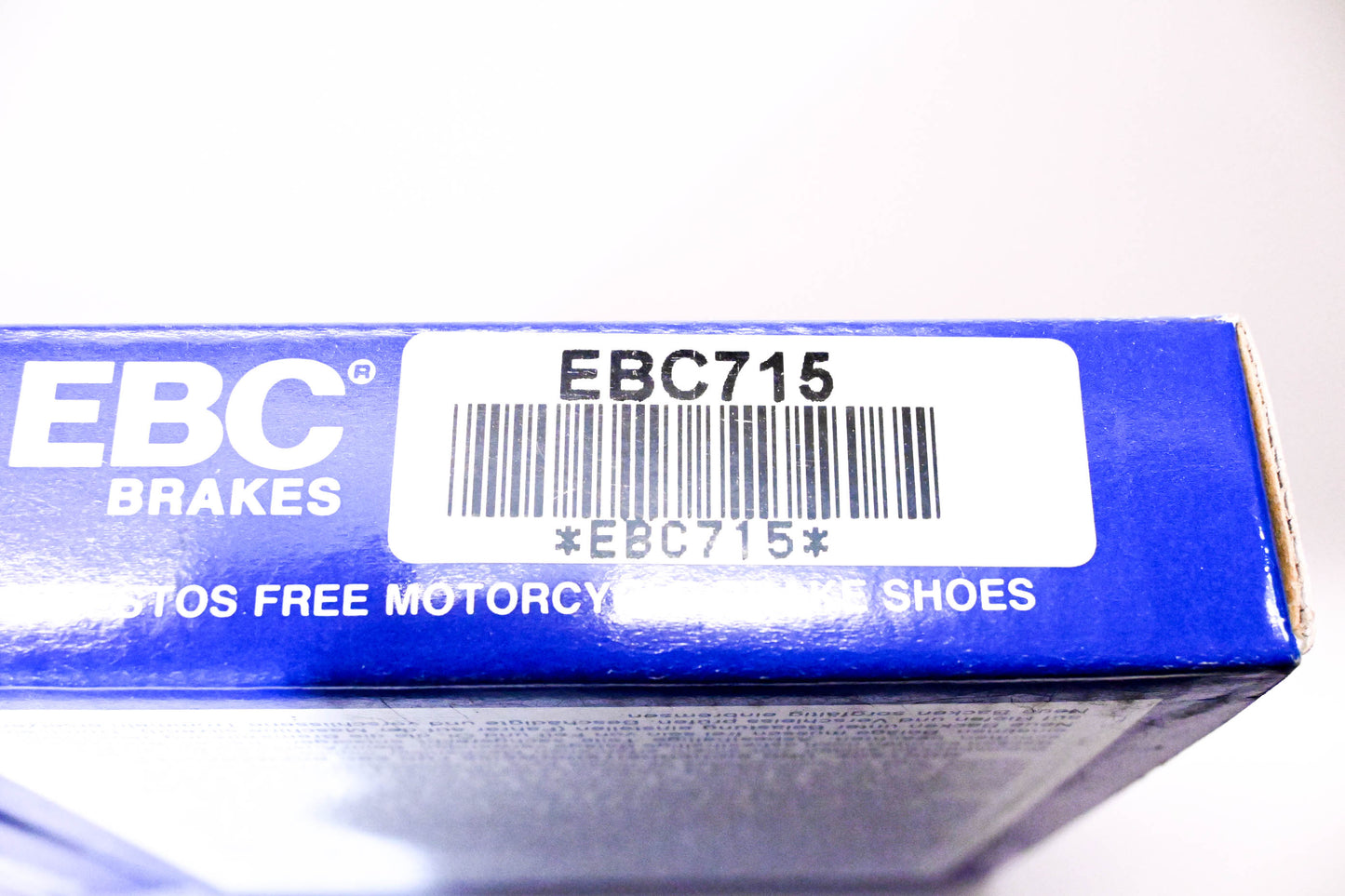 EBC EBC715 Motorcycle Brake Shoe NOS