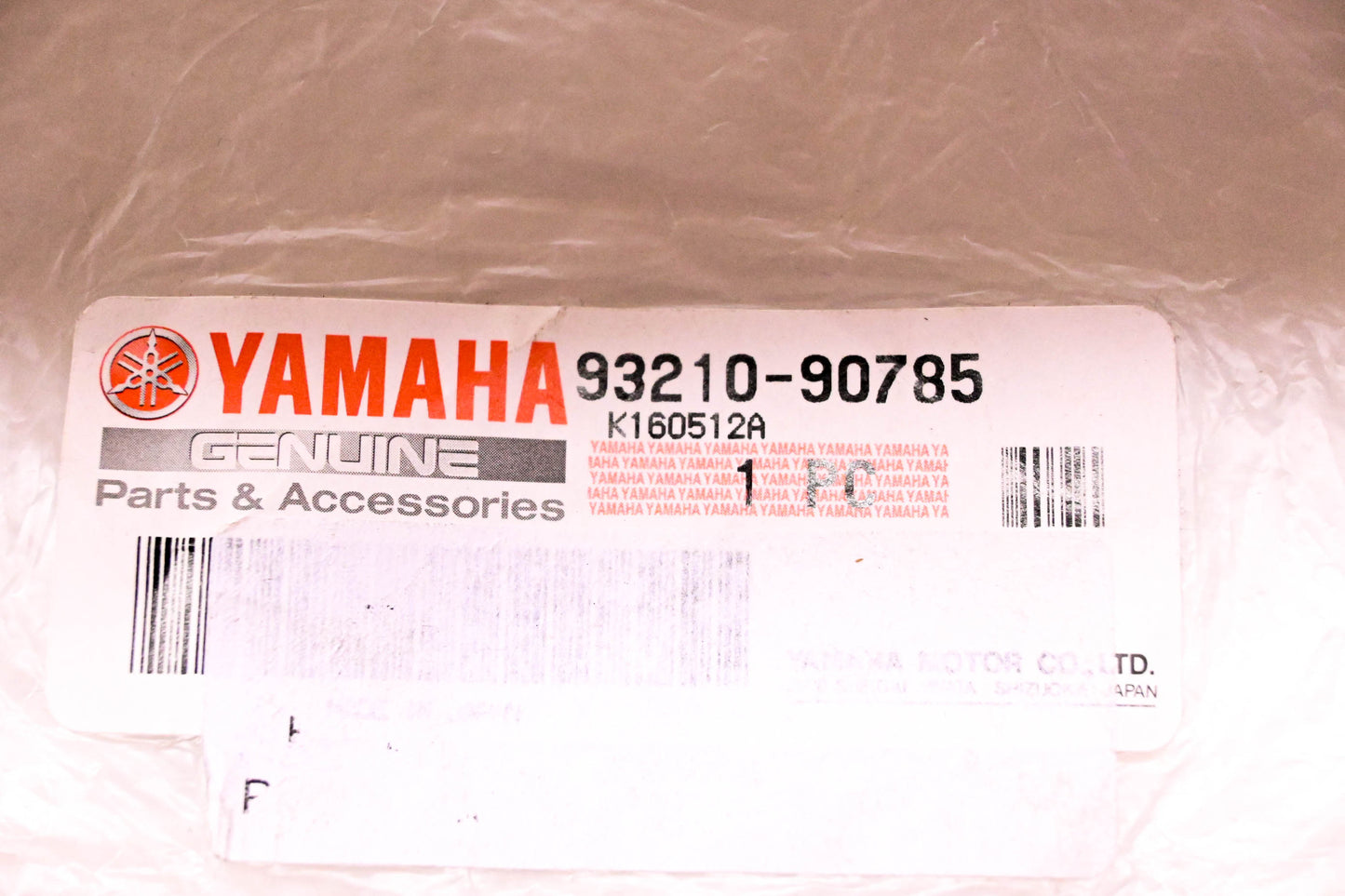 New OEM Yamaha 93210-90785-00 O-Ring NOS