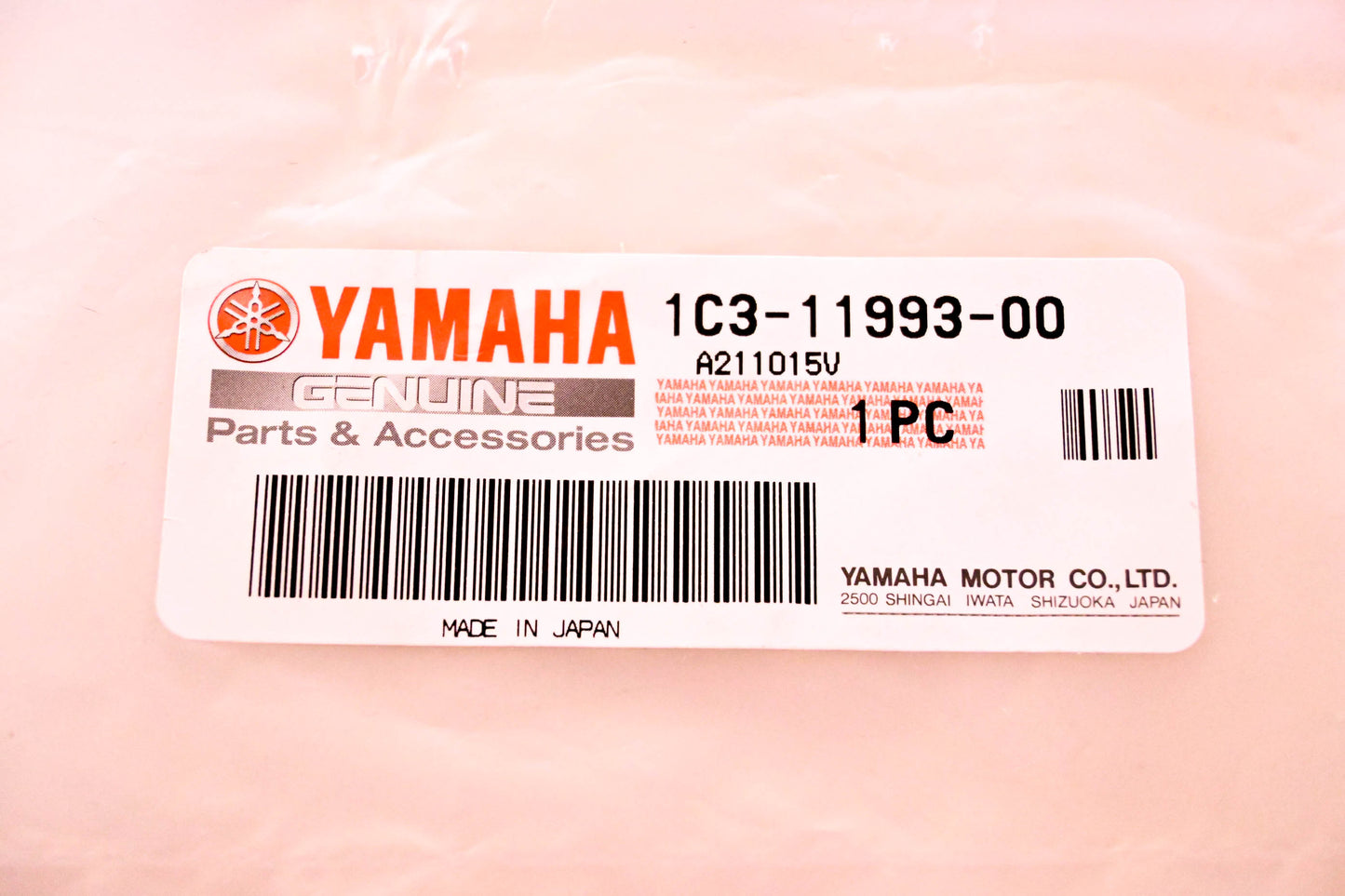 New OEM Yamaha 1C3-11993-00-00 Gasket NOS