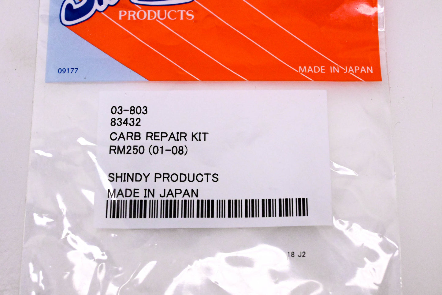 Shindy 03-803, 83432 Carburetor Rebuild Kit NOS